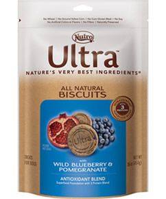 Nutro Ultra Blueberry & Pomegranate Dog Treats - 16oz Nutro Ultra Blueberry & Pomegranate Dog Treats - 16oz